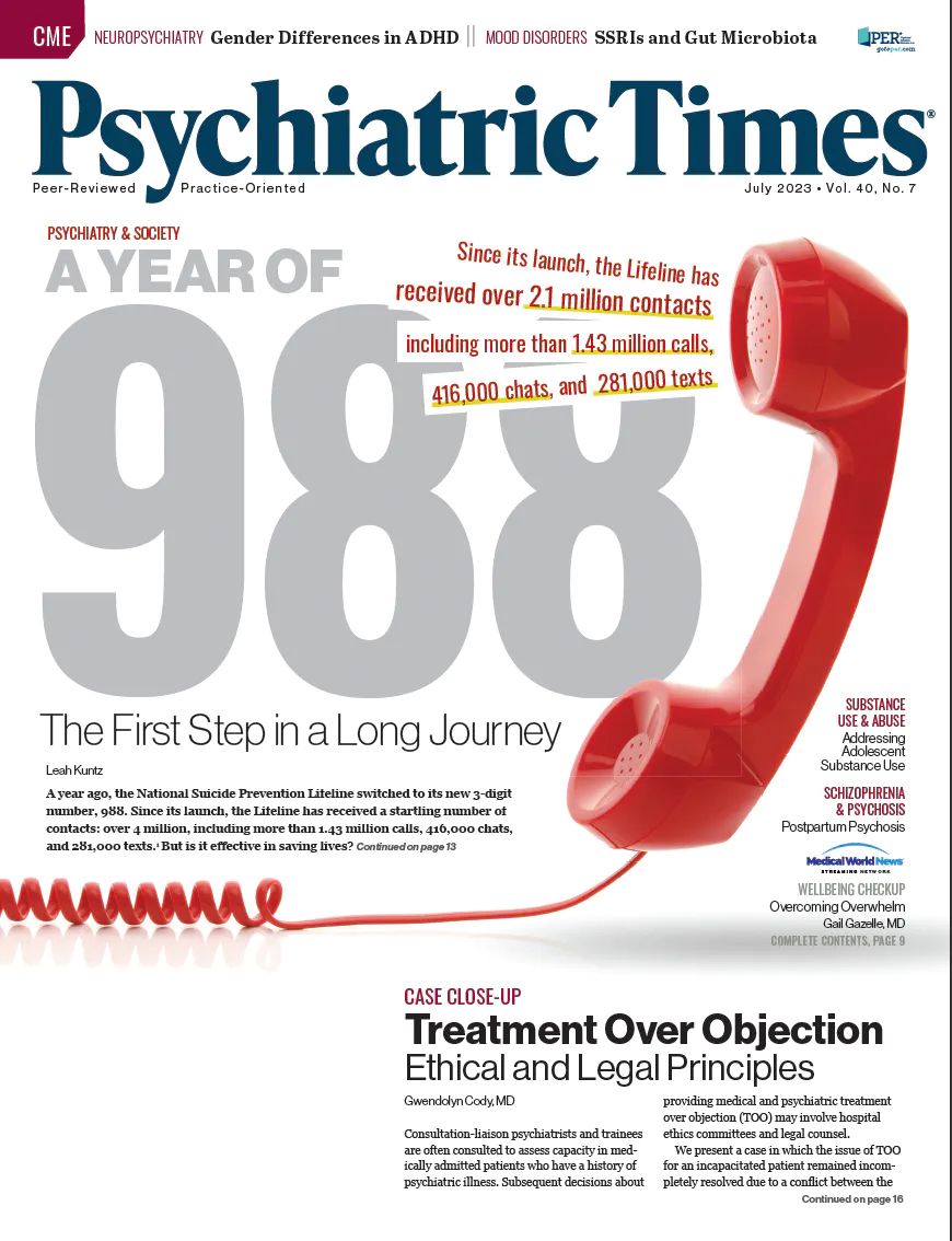 From the Pages of Psychiatric Times: July 2023